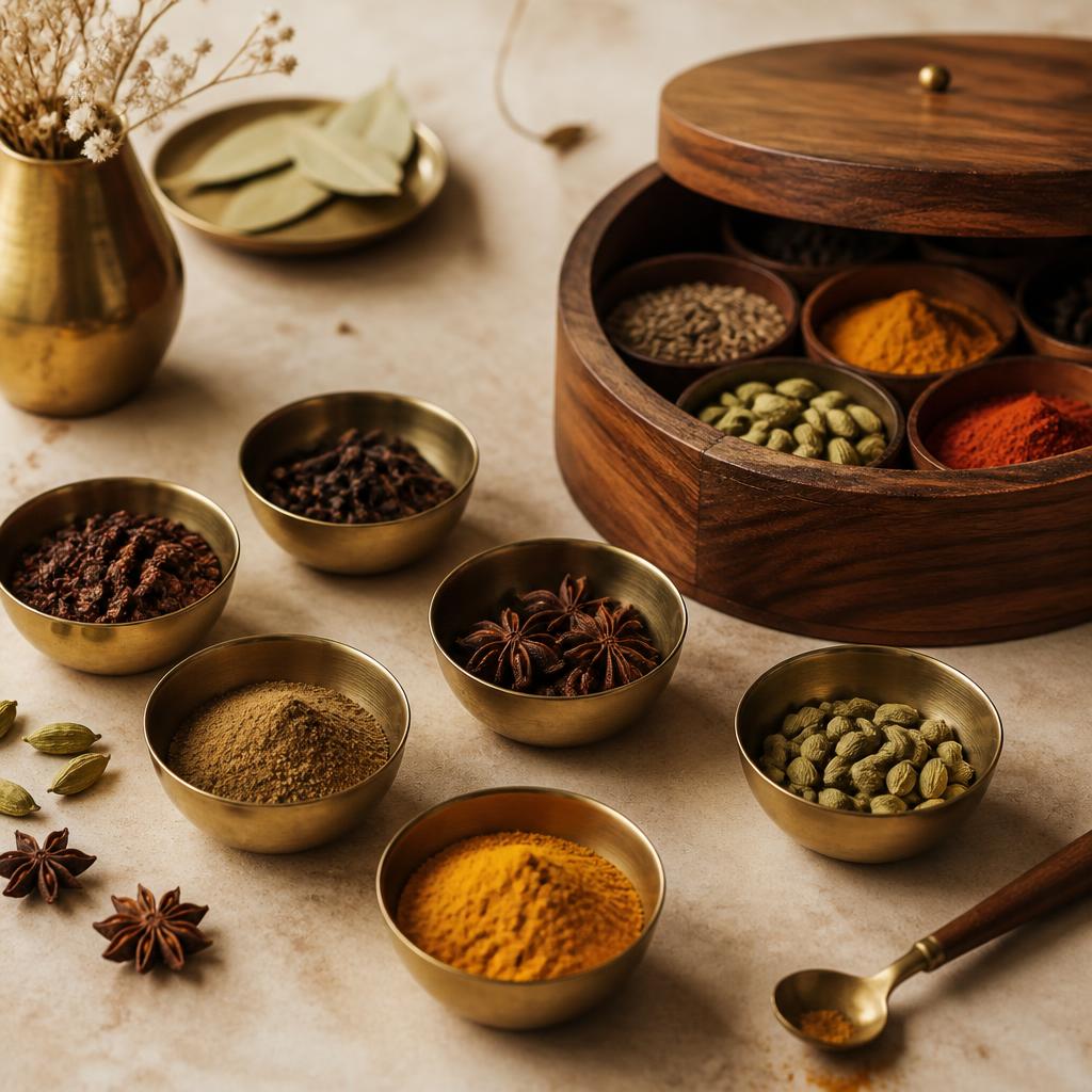 Jyoti Ben's aromatic masala blends