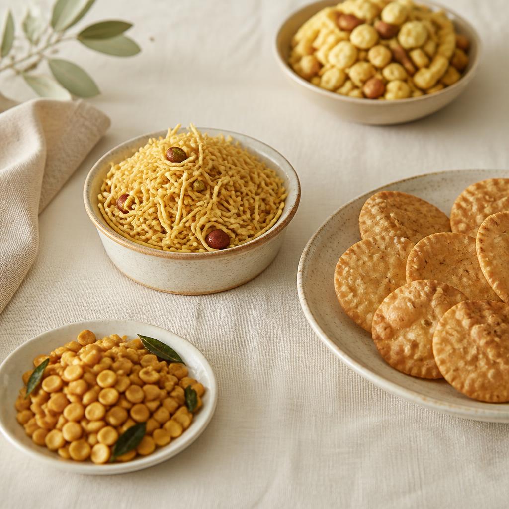 Jyoti Ben's premium namkeen selection